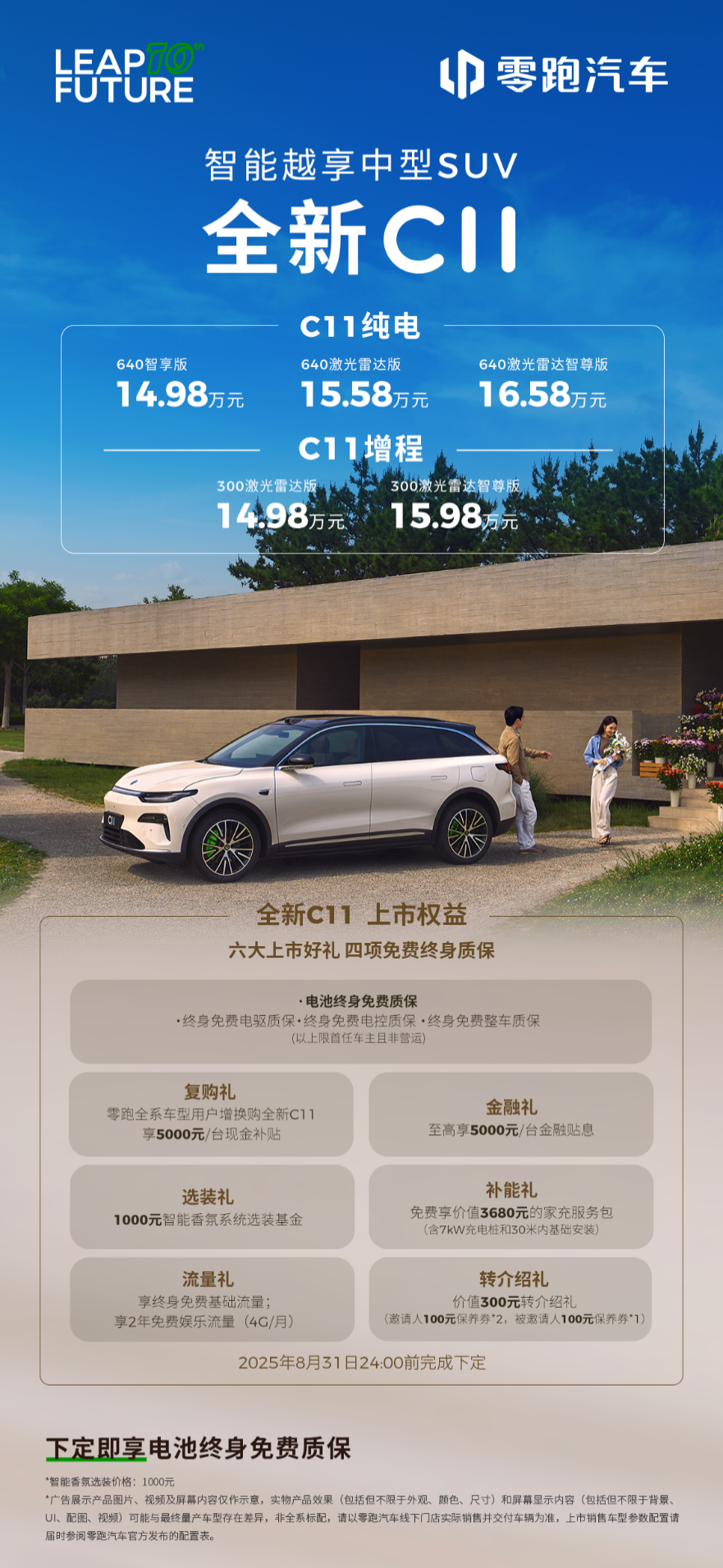 加量不加价，六维进阶！全新C11售价14.98万起