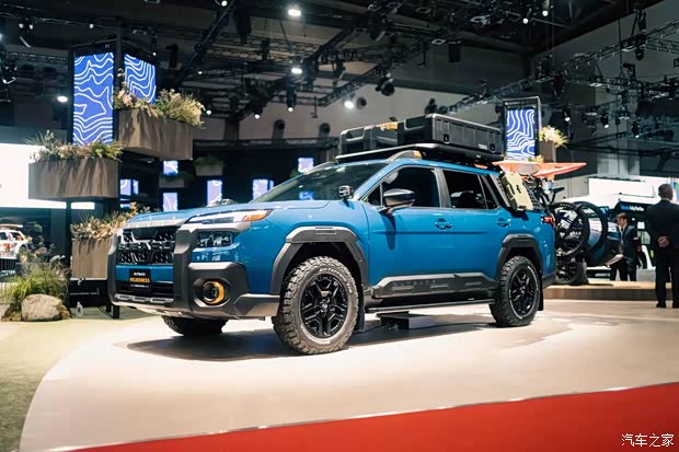 2025东京车展:全新斯巴鲁傲虎Wilderness实车亮相 装备越野套件