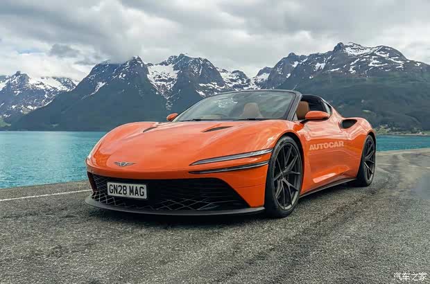 搭V8动力的韩系敞篷跑车 捷尼赛思Magma GT概念车更多官图来了!