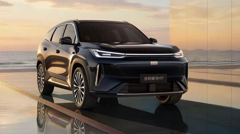 吉利银河M7亮相 10万级插混SUV也要运动时尚