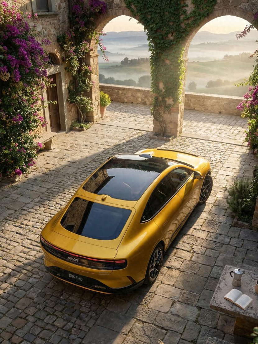 审美同频 smart精灵6号复刻网友梦中情车