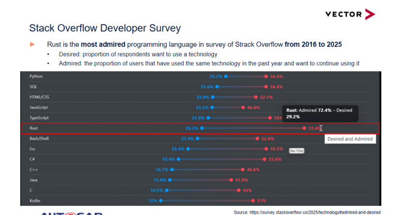 Vector：安全与效率，探索RUST与AUTOSAR融合的汽车软件新范式
